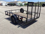 Texas Bragg 10'x77" Utility Trailer w/ 4' Gate (U1) Stock #84792 - Thumbnail 4
