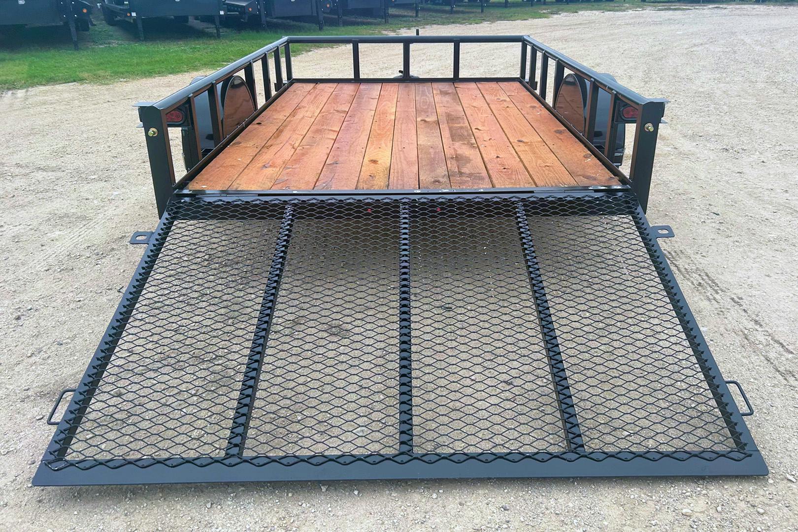 Texas Bragg 10'x77" Utility Trailer w/ 4' Gate (U1) - Stock #84792 - Image 3 of 3