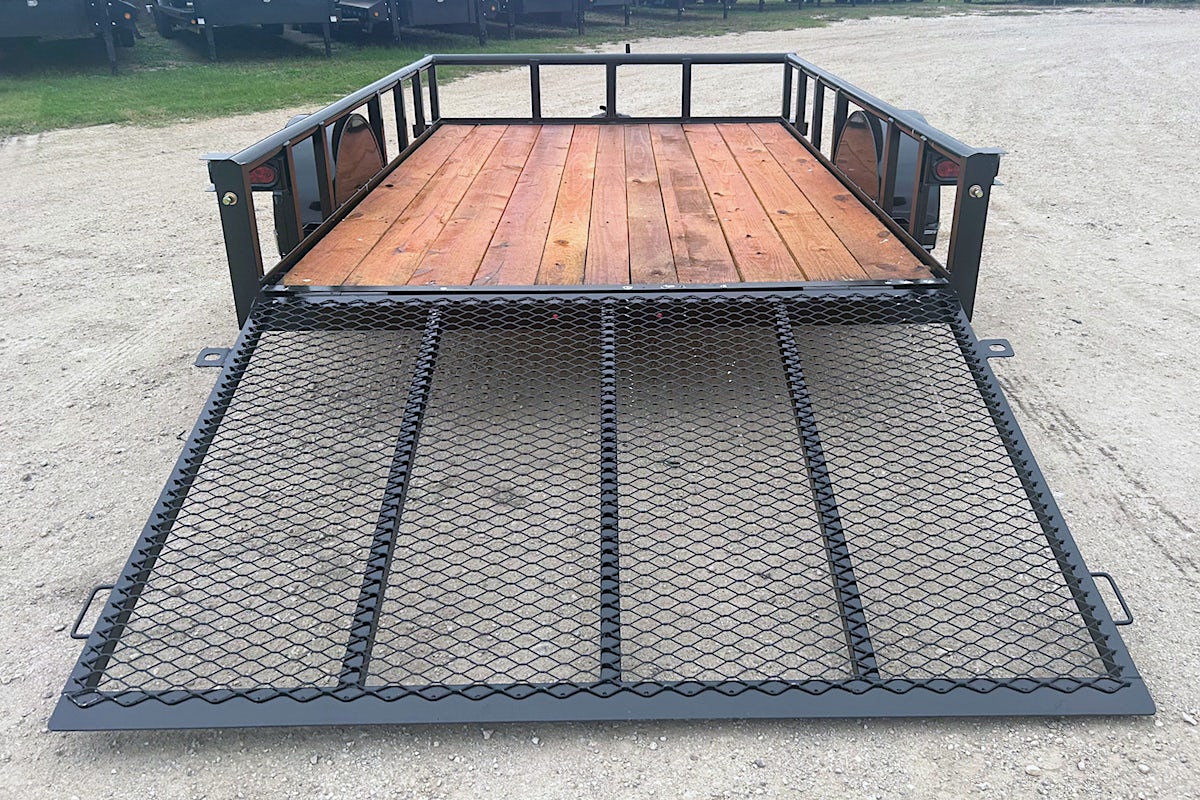 Texas Bragg 10'x77" Utility Trailer w/ 4' Gate (U1) - Stock #84792 - Image 3 of 3 Texas Bragg 10'x77" Utility Trailer w/ 4' Gate (U1) - Stock #84792 - Image 3 of 3