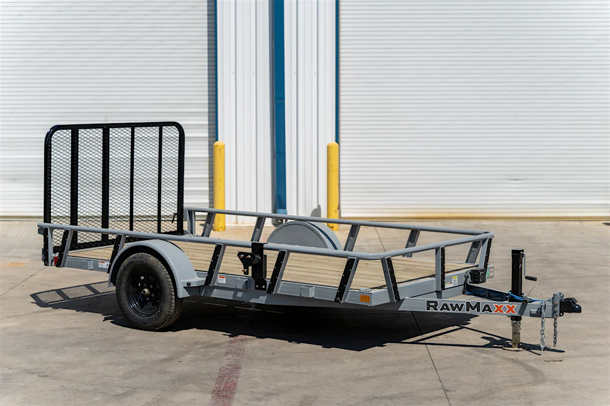 RawMaxx 12'x77" UTX Utility Trailer (UTX) - Stock #84831 - Image 1 of 4 RawMaxx 12'x77" UTX Utility Trailer (UTX) - Stock #84831 - Image 1 of 4