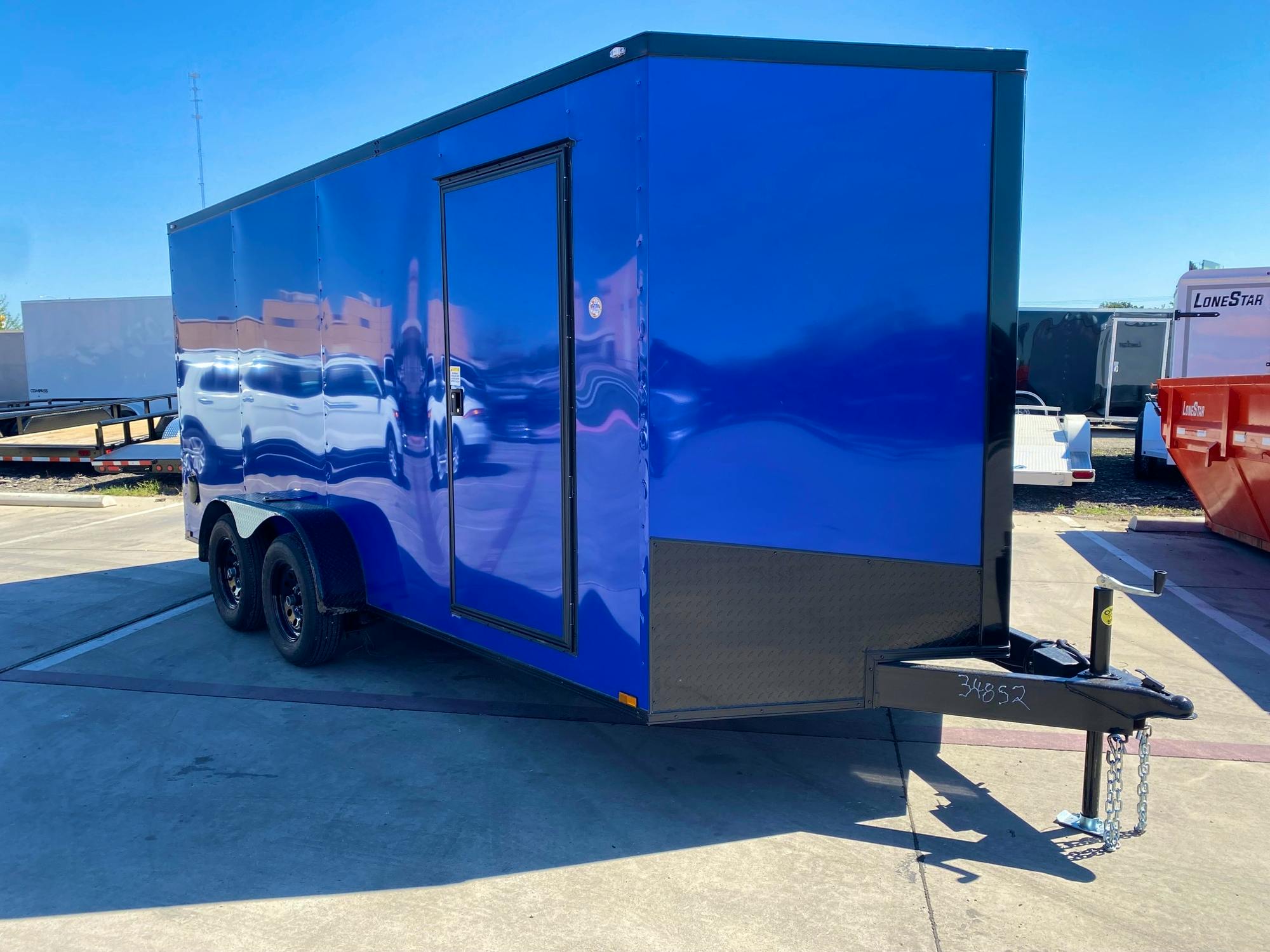 Spartan 7'x14' Enclosed Cargo Trailer w/ Rear Ramp Door (C2) - Image 1