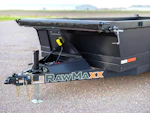 RawMaxx PKX 14' × 83" Scissor Lift Dump Trailer Stock #84859 - Thumbnail 2