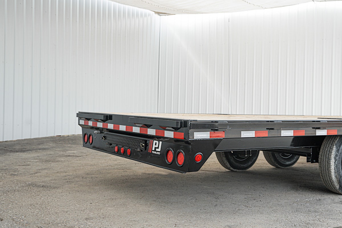 PJ Trailers 24'x102" 8" I-Beam Deckover Flatbed Trailer (F8) - Image 12
