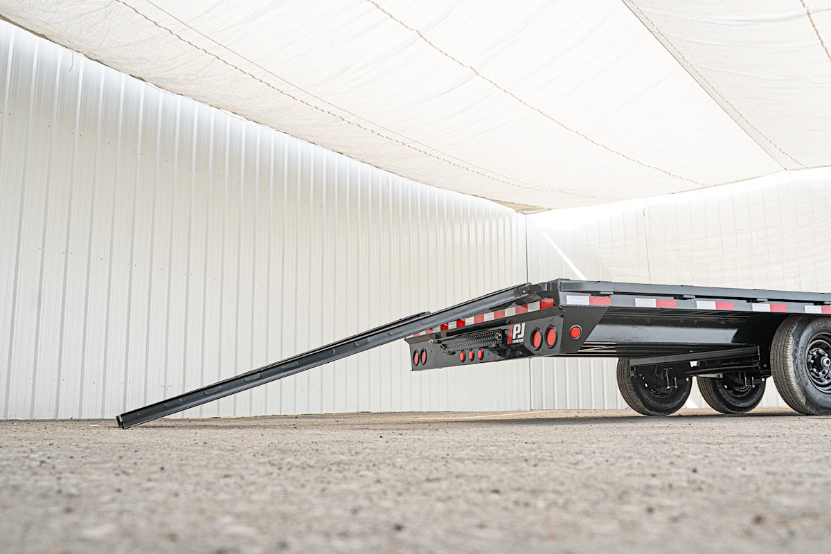 PJ Trailers 24'x102" 8" I-Beam Deckover Flatbed Trailer (F8) - Image 15