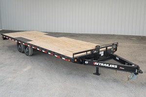 PJ Trailers 24'x102" 8" I-Beam Deckover Flatbed Trailer (F8)