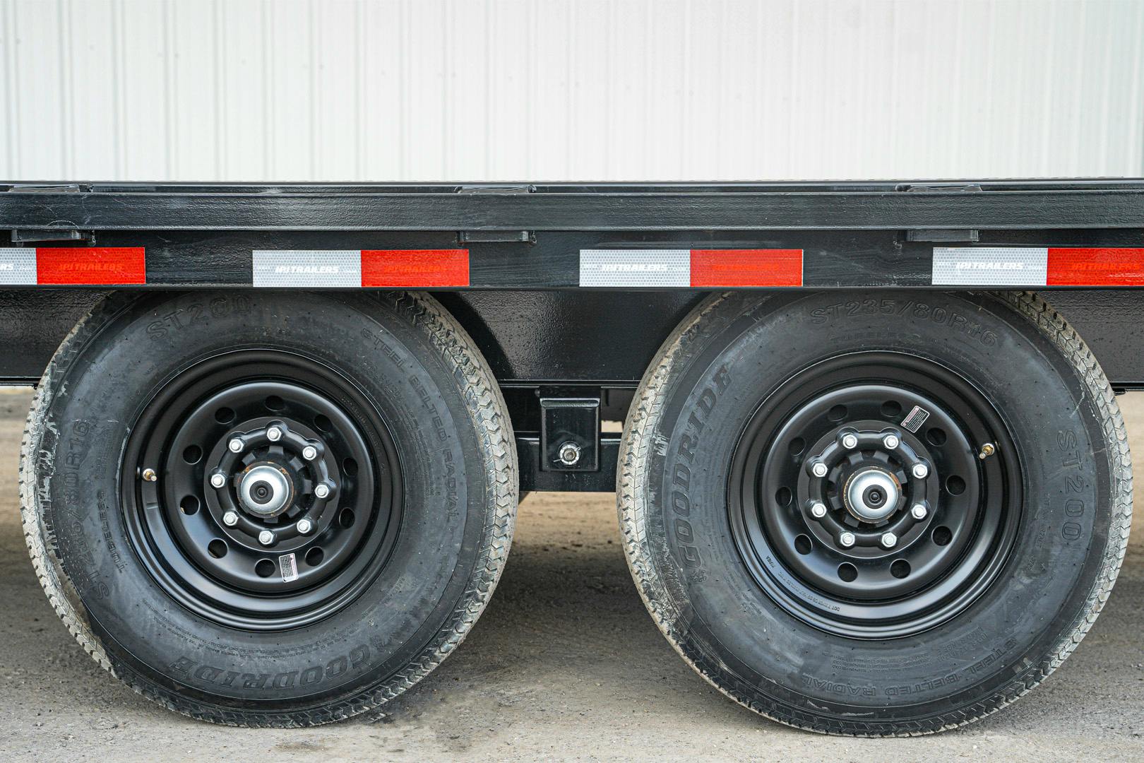PJ Trailers 24'x102" 8" I-Beam Deckover Flatbed Trailer (F8) - Image 9