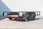X-ON 12'x83" Utility Trailer w/ Slide-In Ramps (U2) Stock #84878 - 10 more images