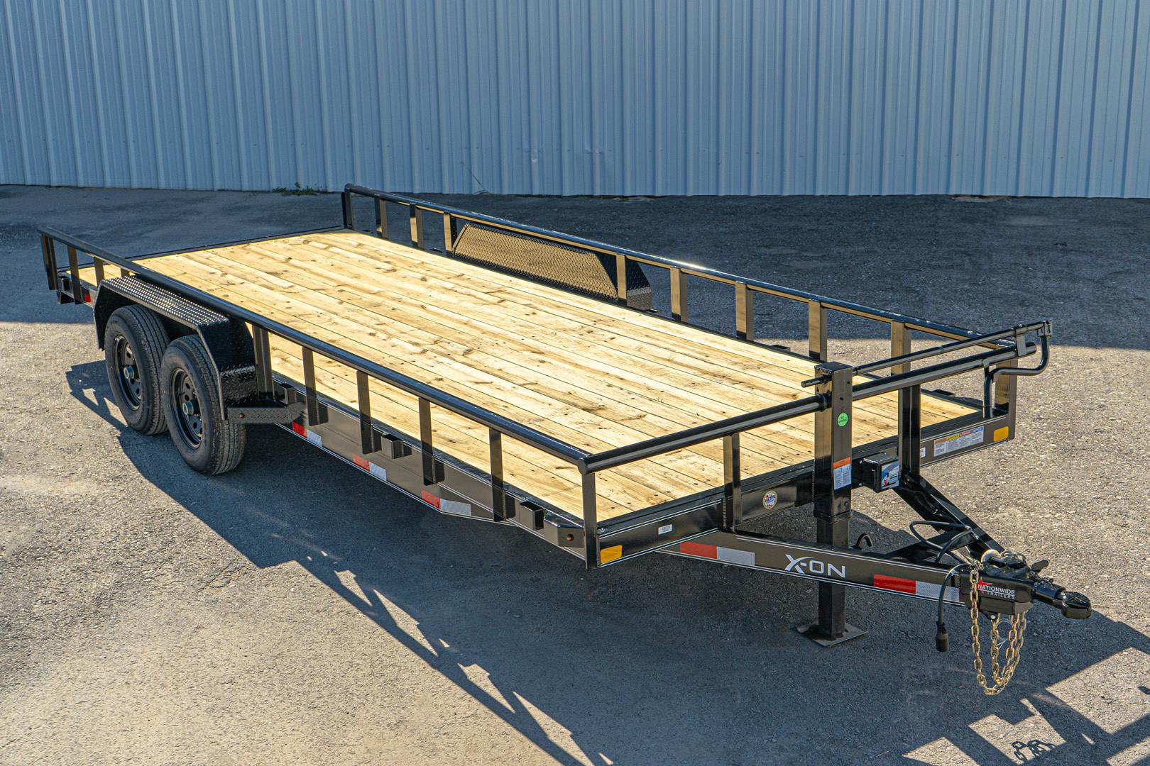 X-ON 20'x83" Equipment Trailer w/ Slide-In Ramps (ET) - Stock #84881 - Image 1 of 15