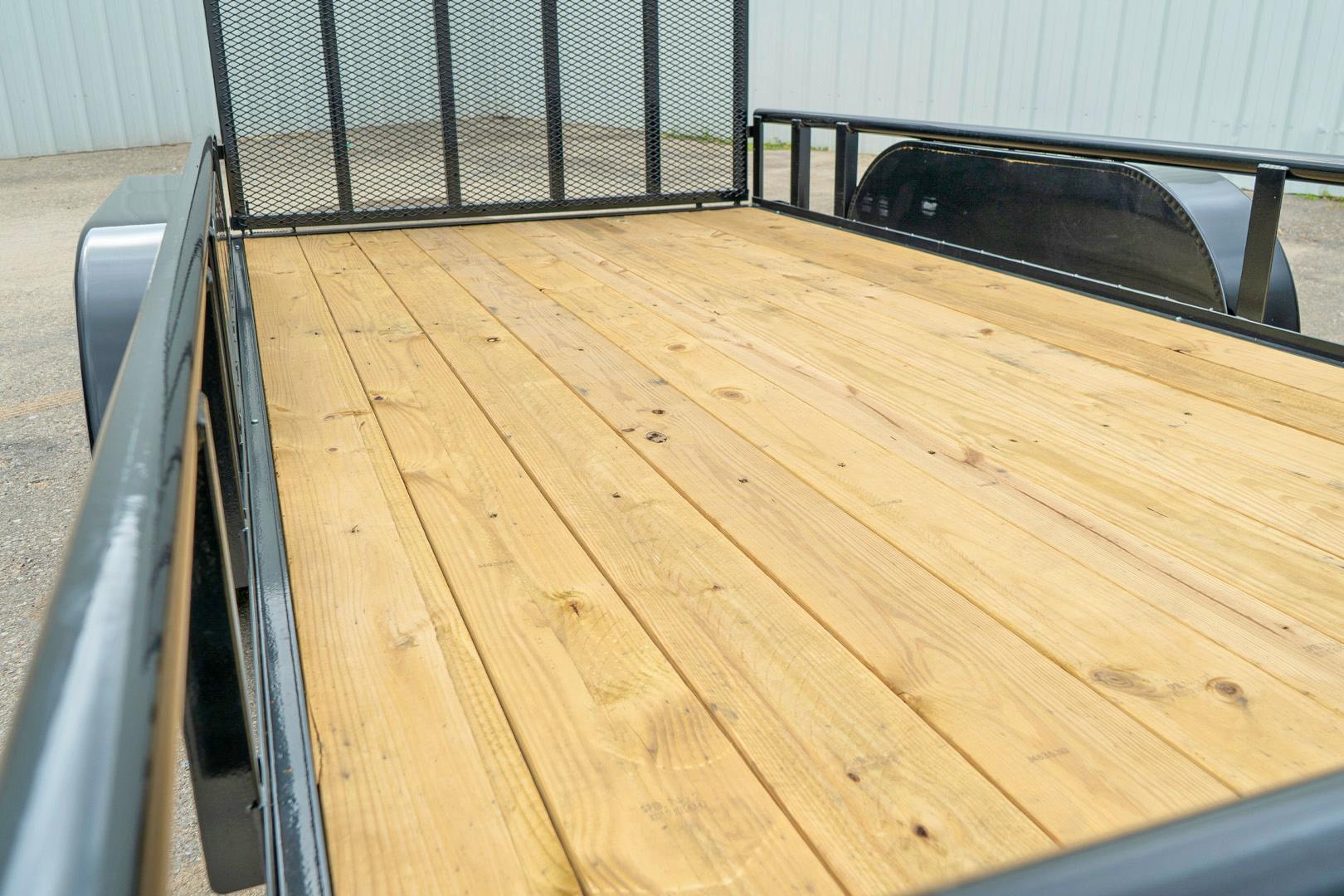 X-ON 14'x83" Utility Trailer w/ 4' Gate (U2) - Image 7