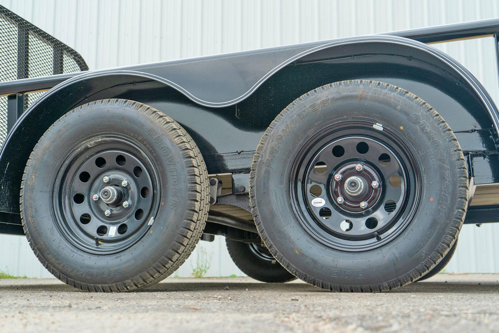 X-ON 14'x83" Utility Trailer w/ 4' Gate (U2) - Image 9