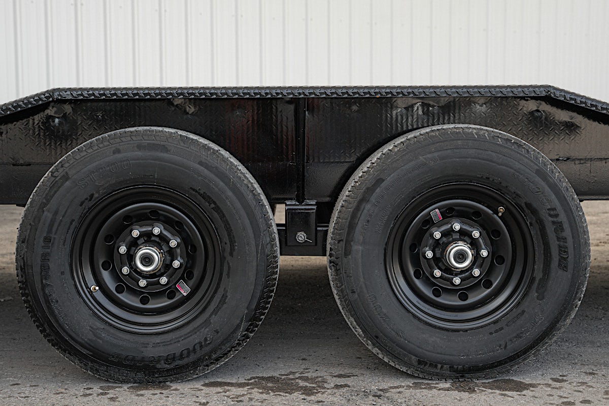 PJ Trailers 24'x102" GN 6" Channel Super-Wide Equipment Trailer (B6) - Image 8