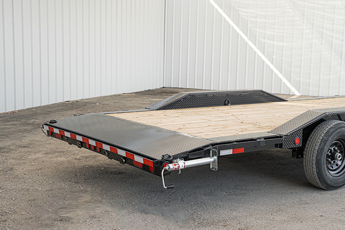 PJ Trailers 24'x102" GN 6" Channel Super-Wide Equipment Trailer (B6) - Image 12
