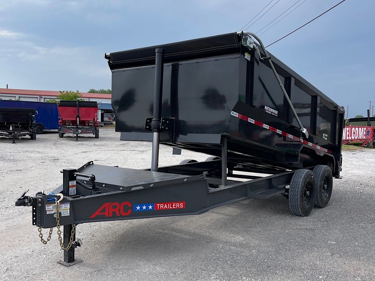 ARC Trailers 14'x83" Telescopic Dump Trailer w/ 4' Sides (BDT) - Image 2