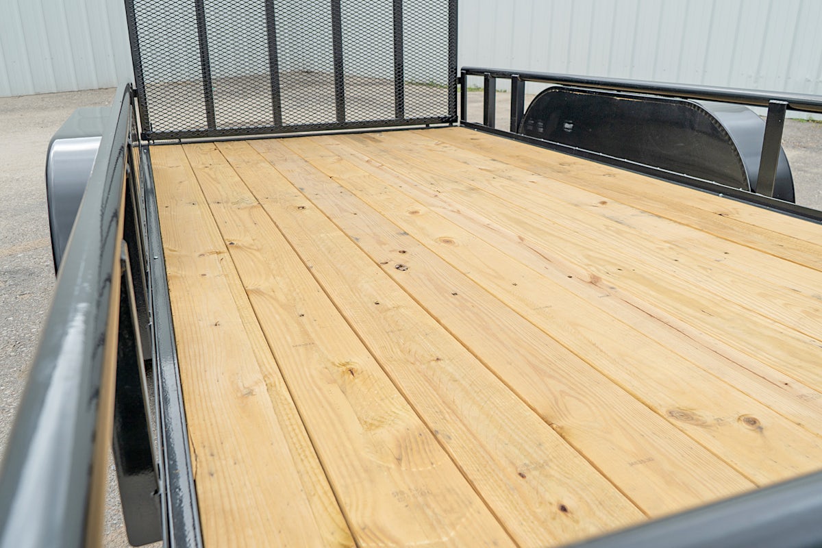 X-ON 14'x83" Utility Trailer w/ 4' Gate (U2) - Image 7