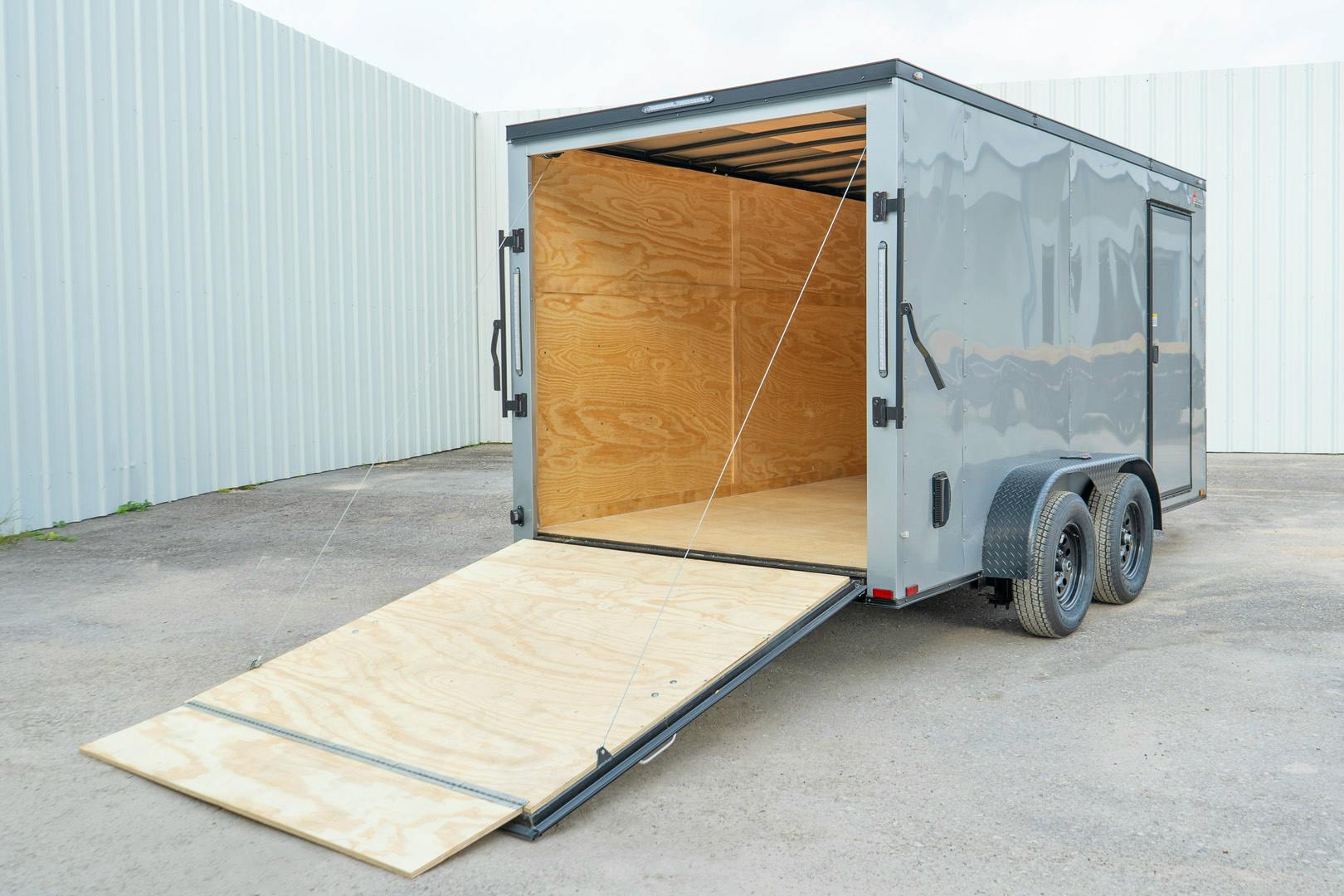 Spartan 7'x16' Enclosed Cargo Trailer w/ Rear Ramp Door (C2) - Stock #84978 - Image 7 of 11