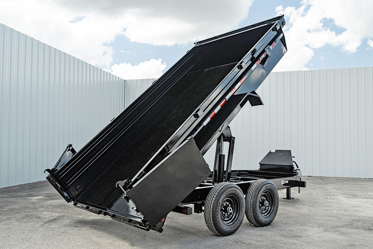PJ Trailers 14'x83" Low Pro Dump Trailer w/ 2' Sides (DL) - Image 23