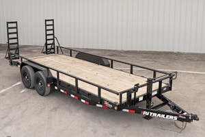 PJ Trailers 20'x83" 6" Channel Equipment Trailer (CC)
