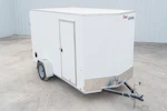 Compass 6'x12' Enclosed Cargo Trailer w/ Rear Ramp Door (C1) Stock #82576 - Thumbnail 1
