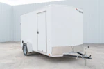 Compass 6'x12' Enclosed Cargo Trailer w/ Rear Ramp Door (C1) Stock #82576 - Thumbnail 2
