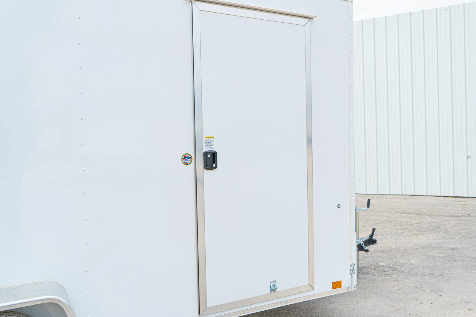 Compass 6'x12' Enclosed Cargo Trailer w/ Rear Ramp Door (C1)