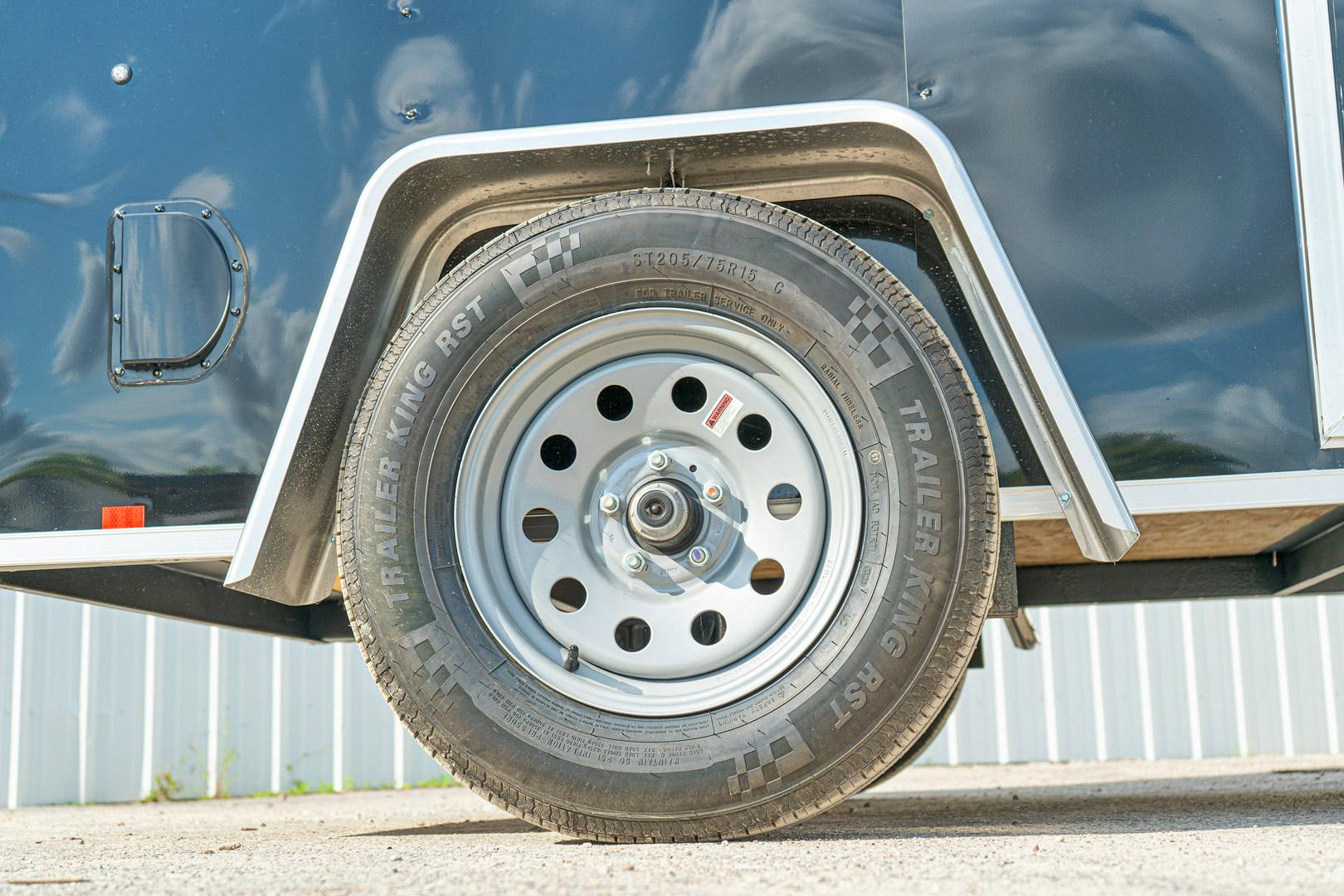 Compass 5'x8' Enclosed Cargo Trailer w/ Rear Ramp Door (C1) - Stock #84995 - Image 8 of 16