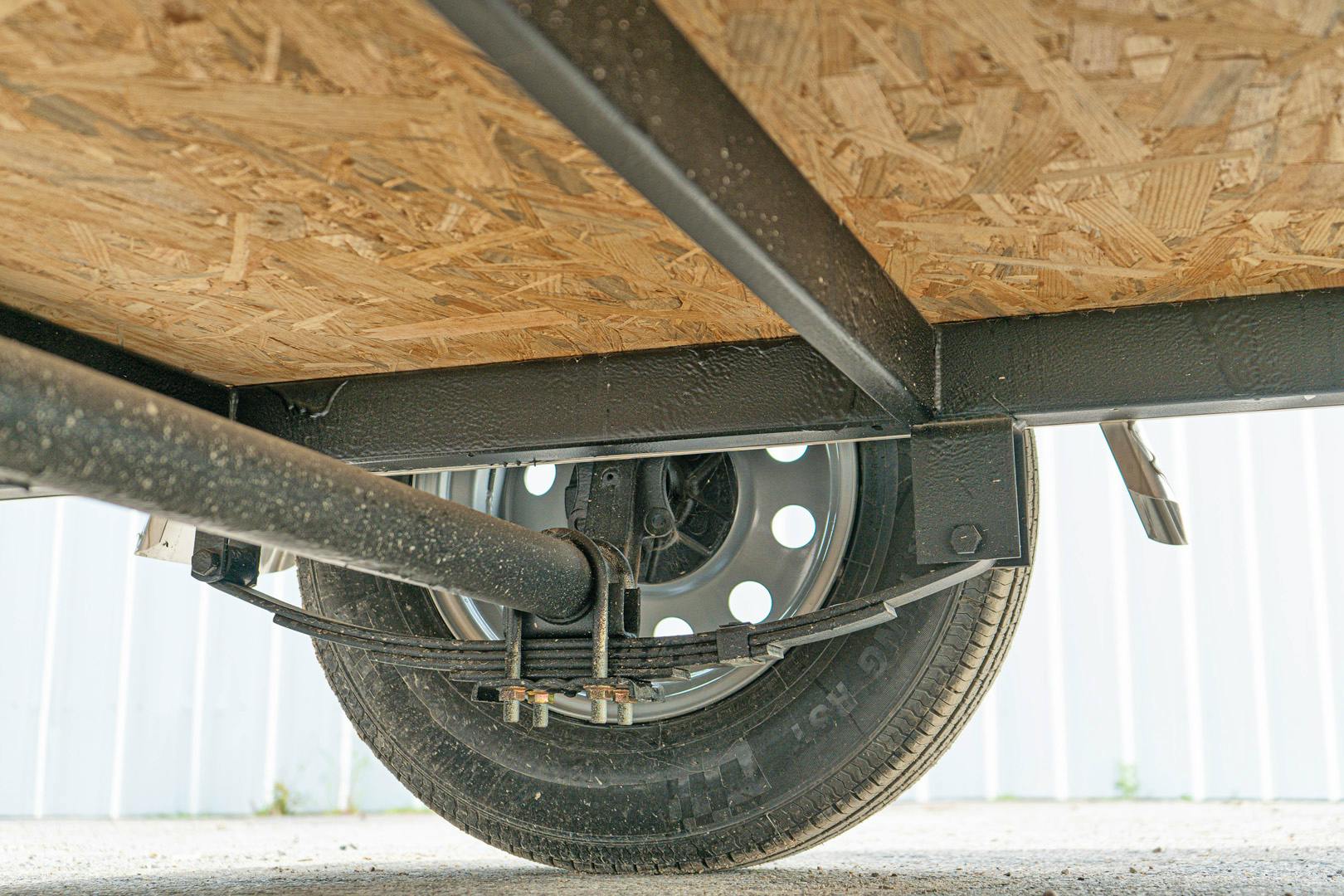 Compass 5'x8' Enclosed Cargo Trailer w/ Rear Ramp Door (C1) - Stock #84995 - Image 9 of 16