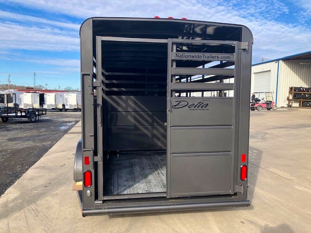 Delta 16' Livestock Trailer w/ Tandem Axle (RL) - Stock #85002 - Image 4 of 5