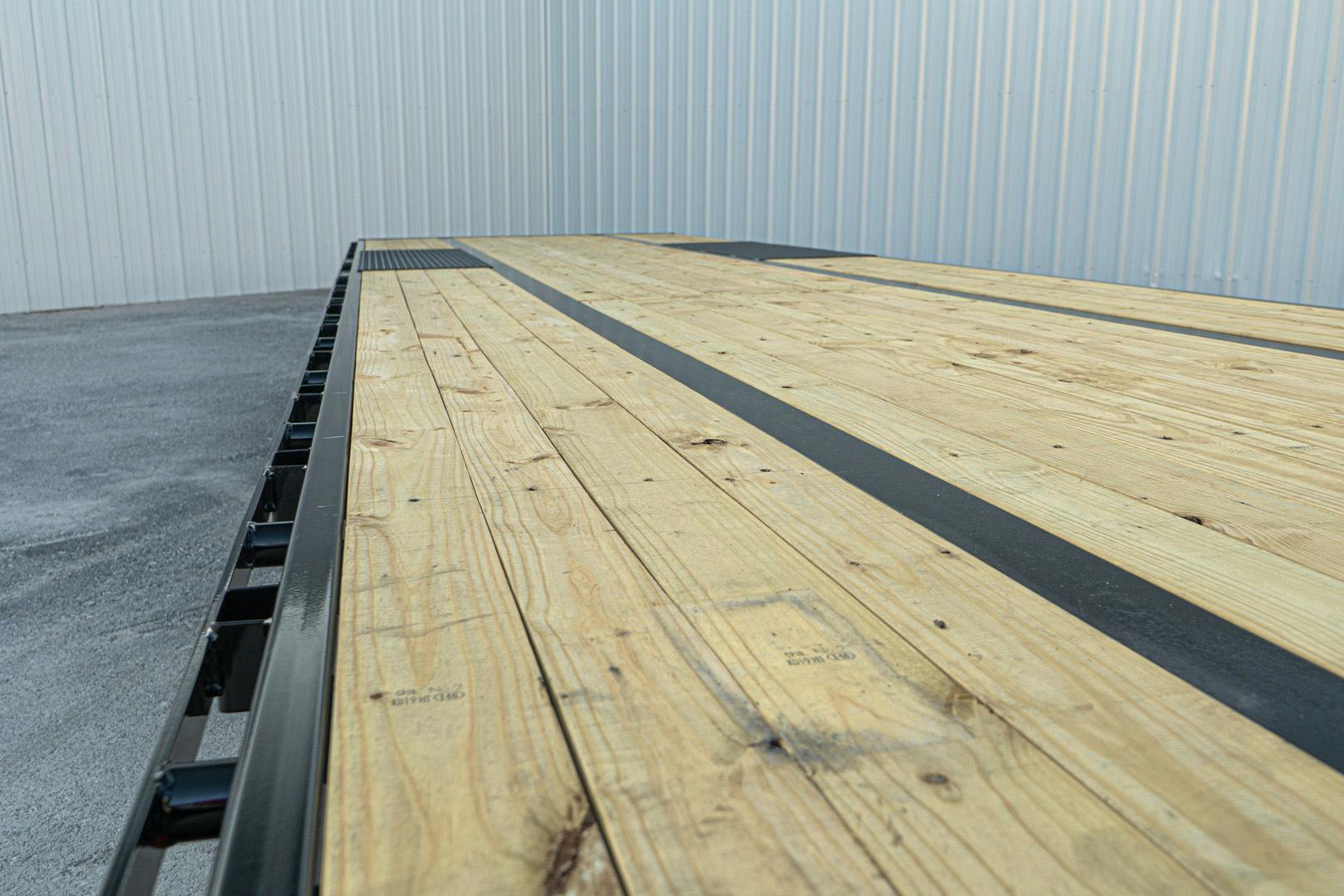 PJ Trailers 32'x102" Gooseneck Low Pro Flatbed Trailer w/ Duals (LD) - Image 13