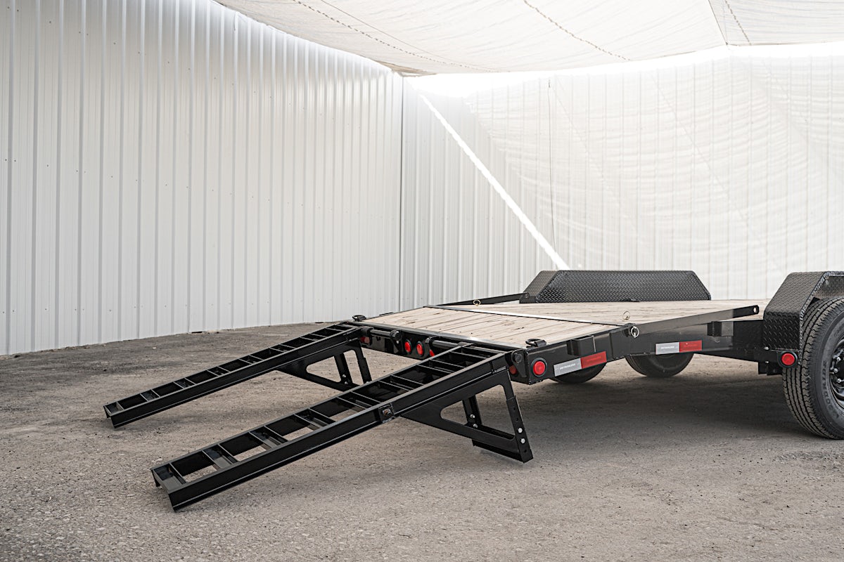 PJ Trailers 20'x83" 6" Channel Equipment Trailer (CC) - Image 14