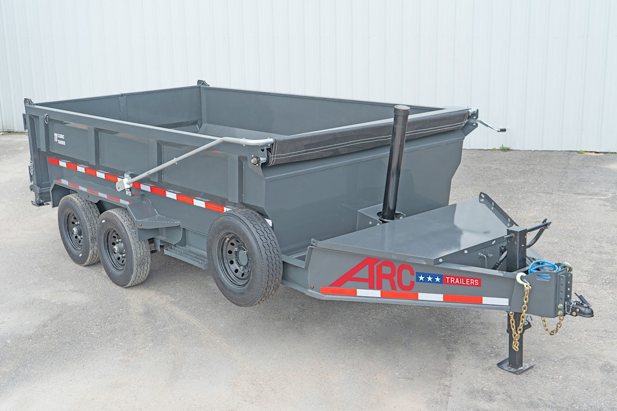 ARC Trailers 16'x83" Telescopic Dump Trailer w/ 4' Sides (BDT) - Image 1