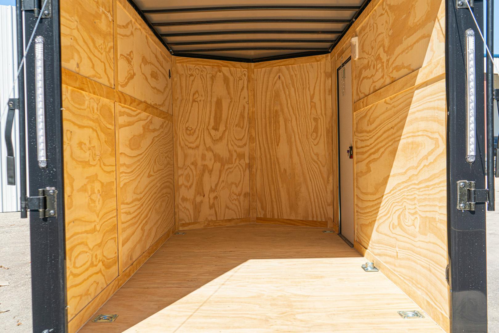 Spartan 6'x12' Enclosed Cargo Trailer w/ Rear Ramp Door (C1) - Image 15