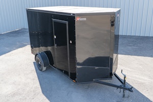 Spartan 6'x12' Enclosed Cargo Trailer w/ Rear Ramp Door (C1)