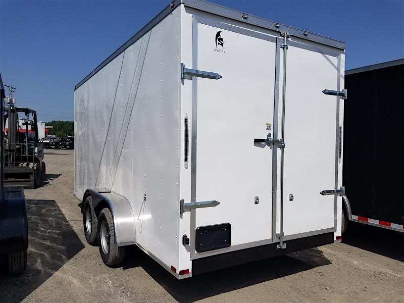 Spartan 7'x16' All-Steel Enclosed Cargo Trailer w/ Rear Barn Doors (C2) - Image 2