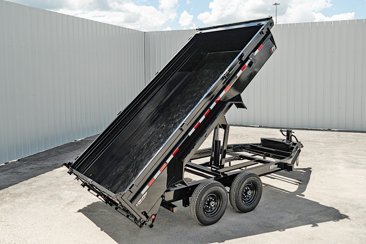 PJ Trailers 14'x83" Low Pro Dump Trailer w/ 2' Sides (DL) - Image 20