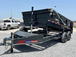 ARC Trailers 14'x83" Telescopic Dump Trailer w/ 3' Sides (BDT) Stock #85088 - Thumbnail 2
