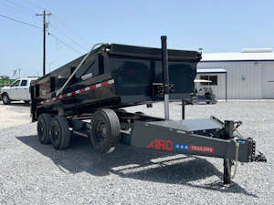 ARC Trailers 14'x83" Telescopic Dump Trailer w/ 3' Sides (BDT)
