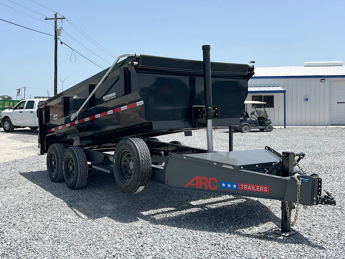 ARC Trailers 14'x83" Telescopic Dump Trailer w/ 3' Sides (BDT) - Stock #85088 - Image 1 of 5 ARC Trailers 14'x83" Telescopic Dump Trailer w/ 3' Sides (BDT) - Stock #85088 - Image 1 of 5