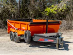 ARC Trailers 14'x83" Telescopic Dump Trailer w/ 3' Sides (BDT) Stock #85090 - Thumbnail 1