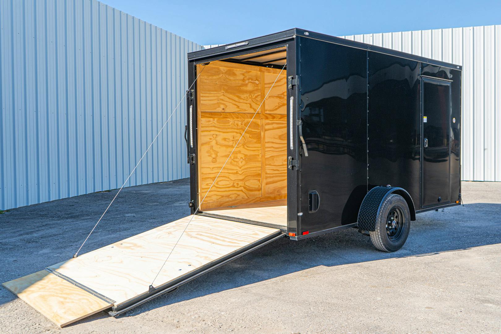Spartan 6'x12' Enclosed Cargo Trailer w/ Rear Ramp Door (C1) - Image 14