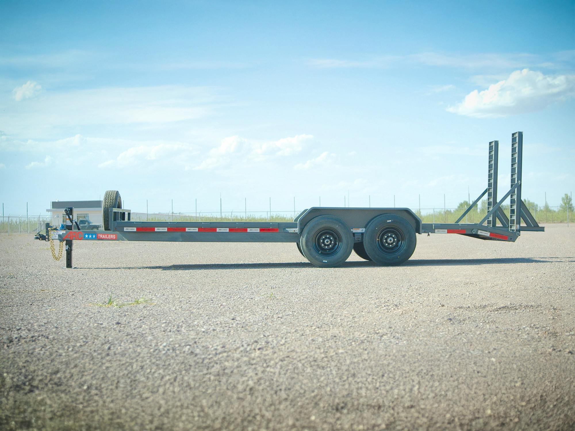 ARC Trailers 20'x83" General Purpose 14K Equipment Trailer (BEG) - Stock #85110 - Image 2 of 7