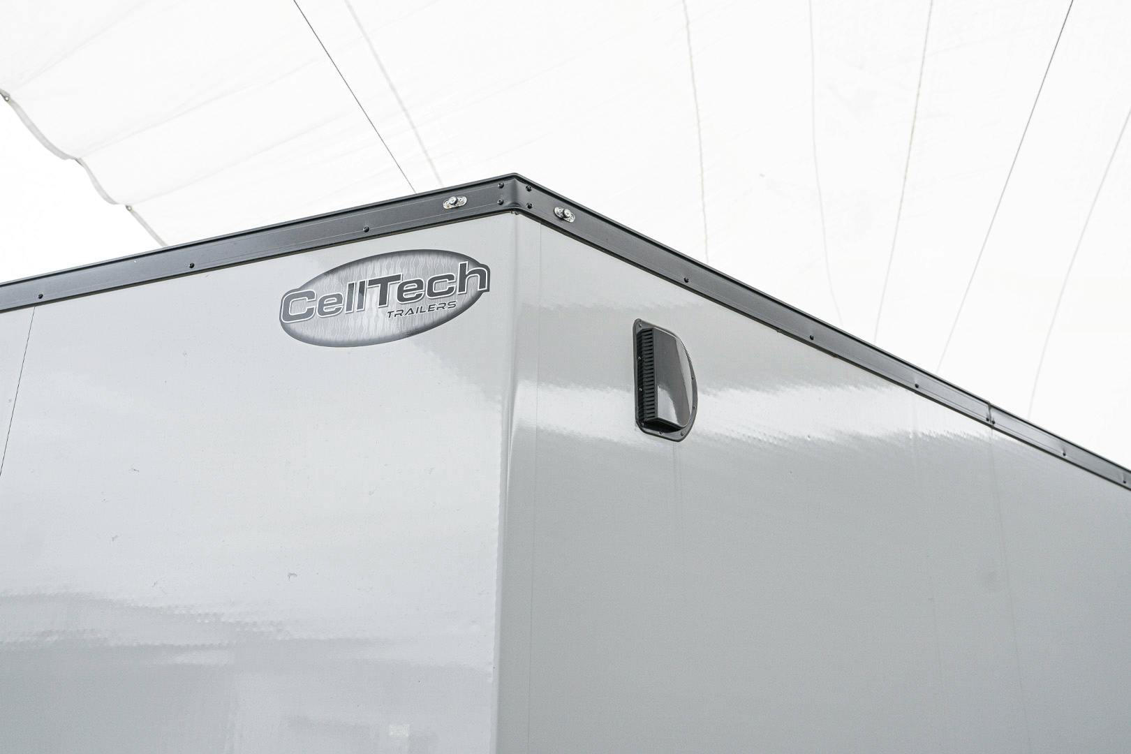 CellTech 7'x16' All-Steel Enclosed Cargo Trailer w/ Rear Ramp Door (C2) - Image 9
