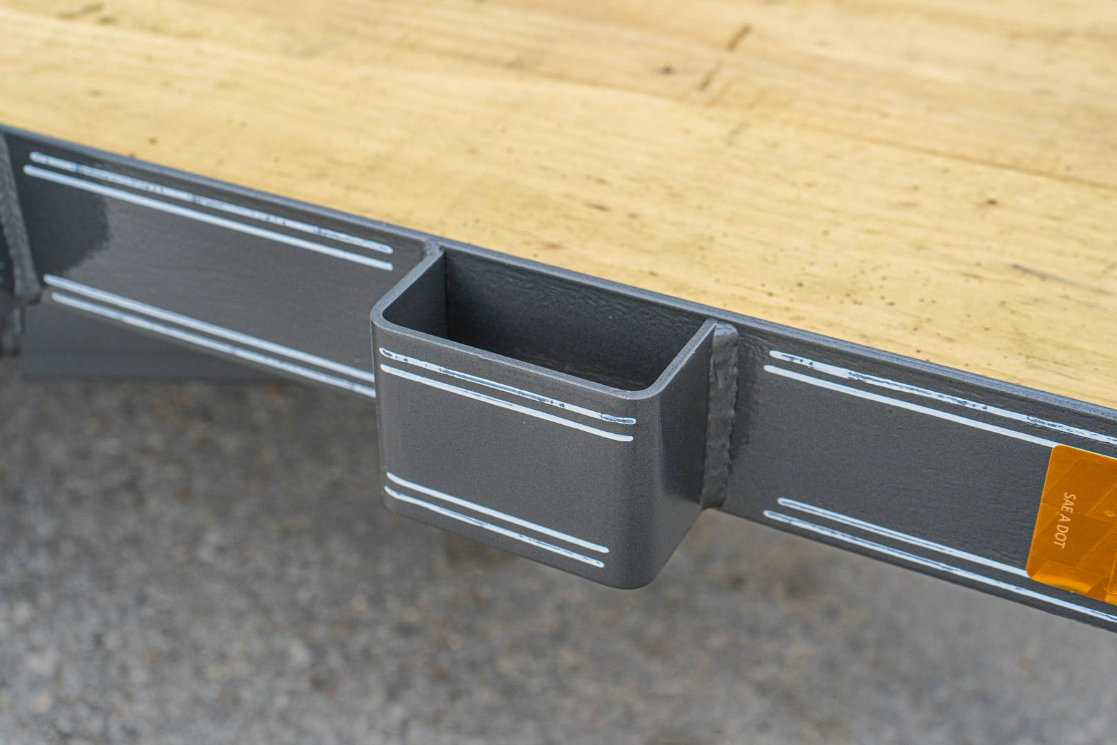 Texas Bragg 8'x60" Utility Trailer w/ 3' Gate (U1) - Image 3