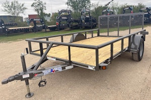 Texas Bragg 12'x72" Utility Trailer w/ 3' Gate (U1)