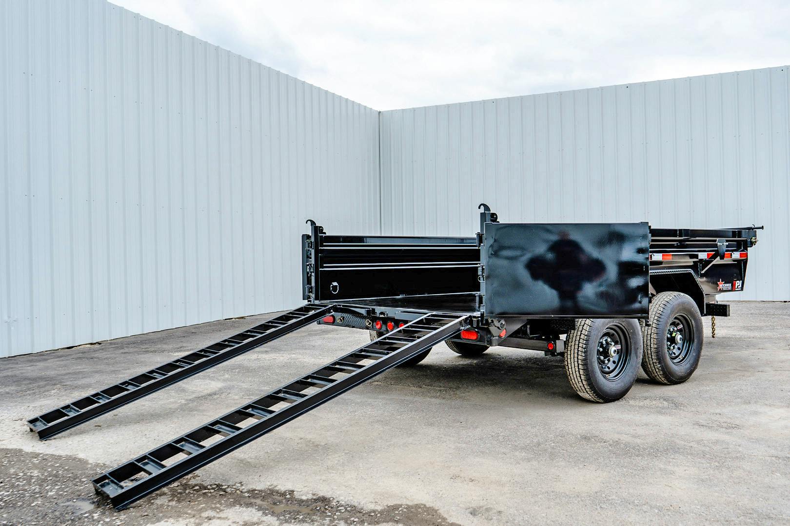 PJ Trailers 12'x83" Low Pro Dump Trailer w/ 2' Sides (DL) - Image 23