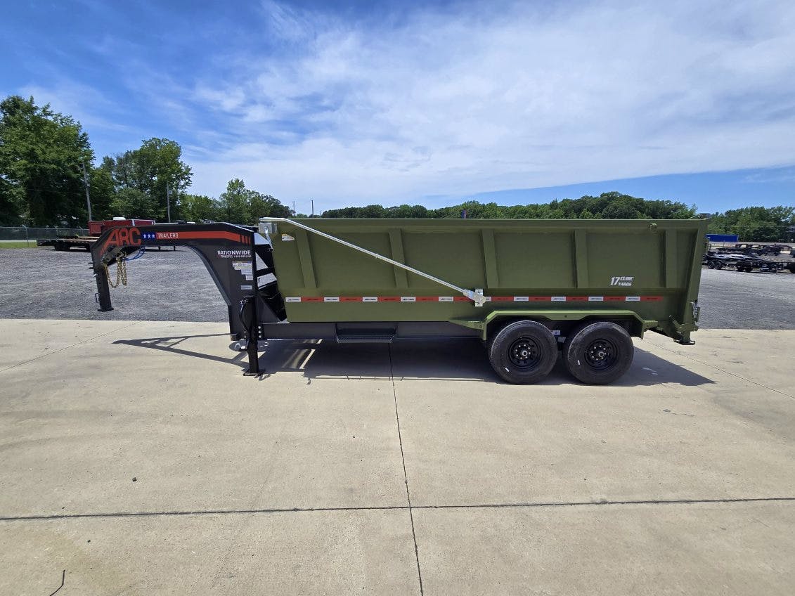 ARC Trailers 16'x83" Gooseneck Telescopic Dump Trailer w/ 4' Sides (GDT) - Image 4