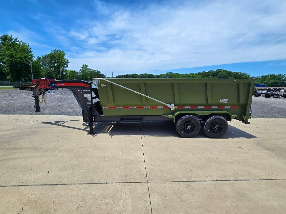 ARC Trailers ARC GDT 16' × 83" Telescopic Dump Trailer