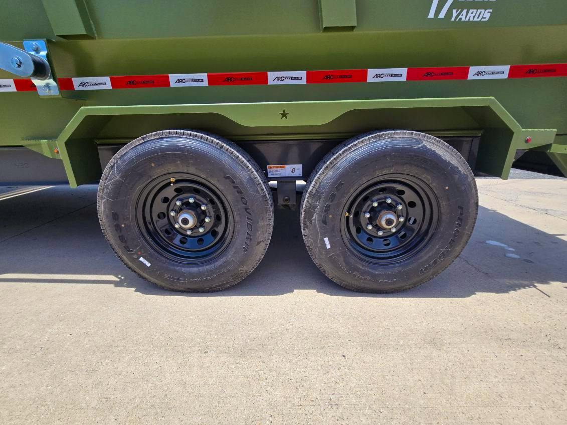 ARC Trailers ARC GDT 16' × 83" Telescopic Dump Trailer