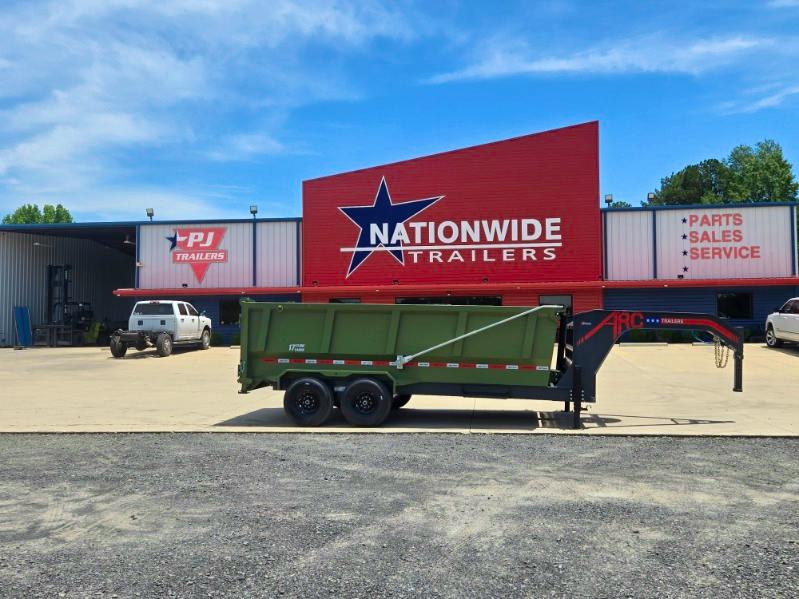 ARC Trailers ARC GDT 16' × 83" Telescopic Dump Trailer