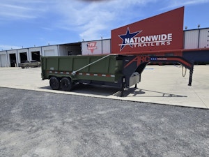 ARC Trailers 16'x83" Gooseneck Telescopic Dump Trailer w/ 4' Sides (GDT)