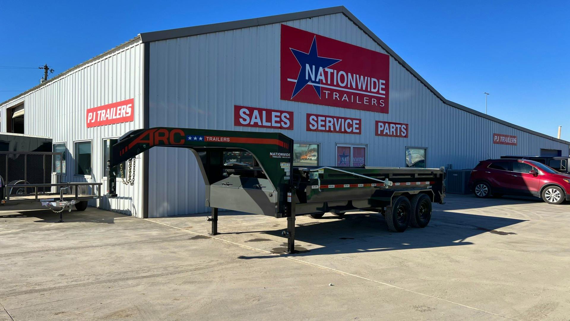 ARC Trailers 16'x83" Gooseneck Telescopic Dump Trailer w/ 2' Sides (GDT) - Image 1